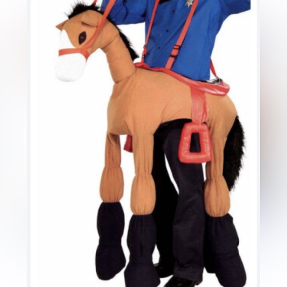 Forum Noveltie Ride A Horse Costume Plush Cowboy children’s ride on horse Cowboy - Picture 2 of 7